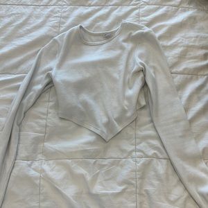 GARAGE bandana cut crop top